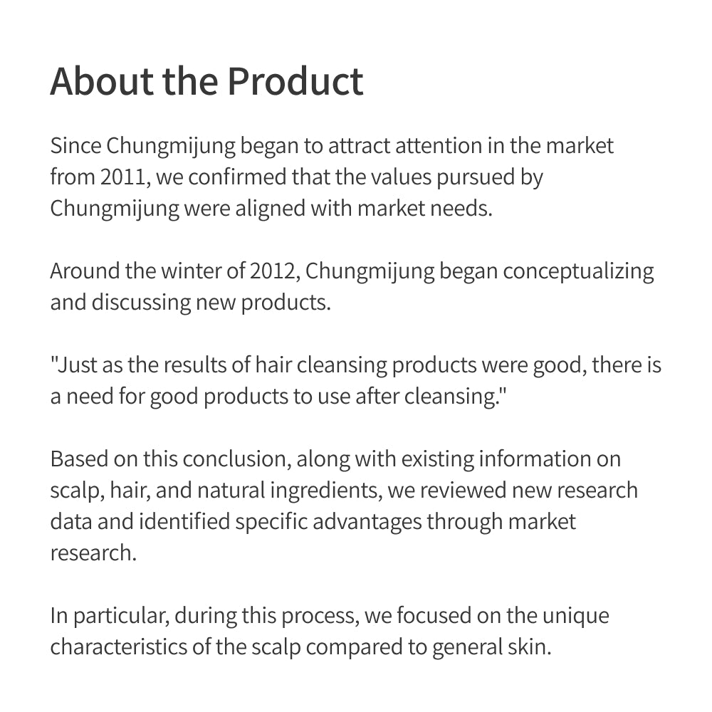 Chungmijung Kelp Shampoo & Kelp Treatment & Kelp Scalp Essence