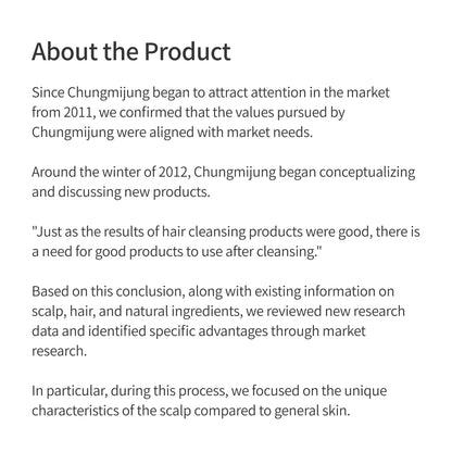 Chungmijung Kelp Shampoo & Kelp Scalp Essence