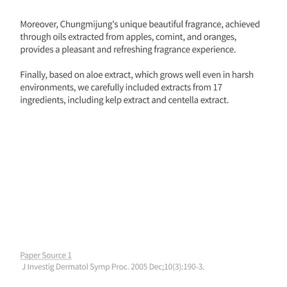 Chungmijung Kelp Shampoo & Kelp Treatment & Kelp Scalp Essence