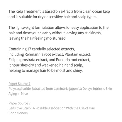 Chungmijung Kelp Shampoo & Kelp Treatment